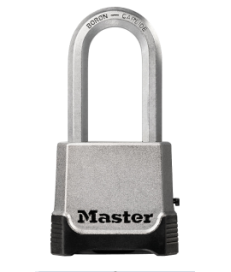 Kłódka z kluczem i szyfrem Master Lock M176EURDLH