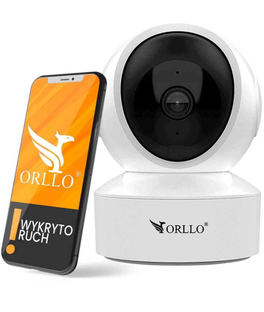 Kamera IP Orllo W10 mini wewnętrzna obrotowa 5MP SIM