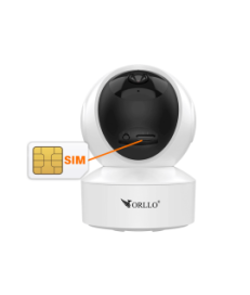 Kamera IP Orllo W10 mini wewnętrzna obrotowa 5MP SIM