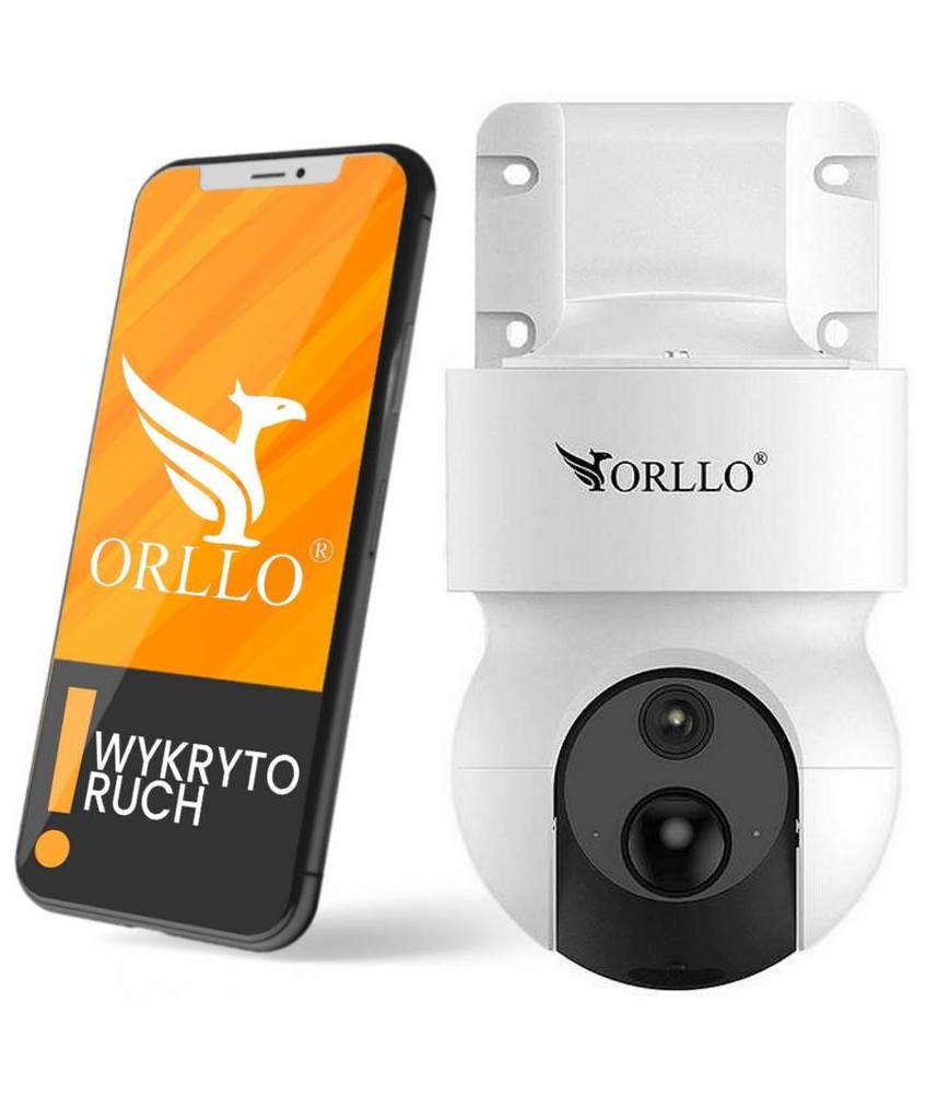 Kamera IP Orllo E9 obrotowa zewnętrzna Wi-Fi 2MP