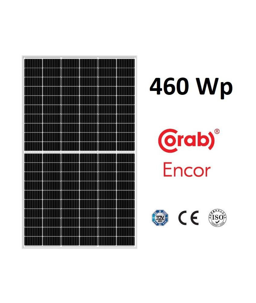 Moduł panel PV srebrna rama 460W ENCOR EC460M-10-120S 1903x1134x30mm