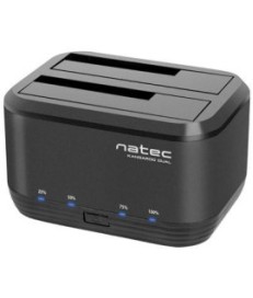 Stacja dokująca HDD Natec Kangaroo Dual 2.5/3,5cala USB 3.0 + Zasilacz