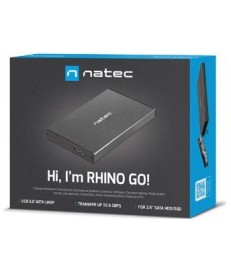 Zewnętrzna obudowa dysku Natec Rhino Go SATA 2.5cala USB 3.0 Czarny