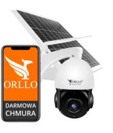 Zestaw kamera IP Orllo Z18 + panel fotowoltaiczny SM6030 Pro