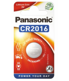 Bateria CR2016 PANASONIC (blister 1 szt.)