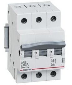 Rozłącznik izolacyjny AC 3P 63A Legrand RX3 419328