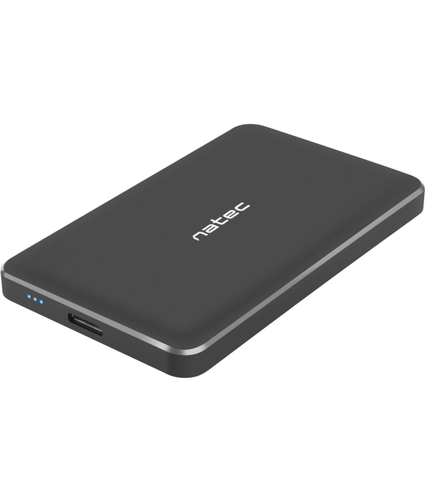 Zewnętrzna obudowa dysku Natec Oyster Pro Slim SATA 2.5cala USB 3.0 Czarny