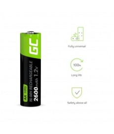 AKUMULATORKI Green Cell 2x AA HR6 2600mAh GR05