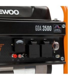 ZESTAW AGREGAT PRĄDOTWÓRCZY DAEWOO GDA 3500 2.8kW + GENERATOR OIL SAE 10W-30 DWO 600