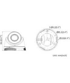 Kamera IP Hilook by Hikvision kopułka 2MP IPCAM-T2 2.8mm