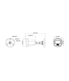 Kamera 4w1 Hilook by Hikvision tuba 2MP TVICAM-B2M-20DL 2.8mm