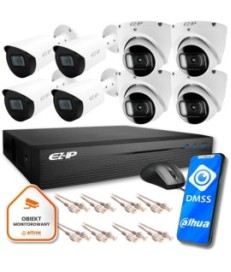 estaw do monitoringu IP 8 kamer FullHD EZ-IP by Dahua do Twojego biura