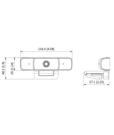 KAMERA USB DAHUA HAC-UZ3-Z-A-0360B-Eng