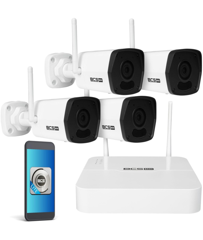 ZESTAW DO MONITORINGU BEZPRZEWODOWY WIFI BCS-B-KITW(2.0)