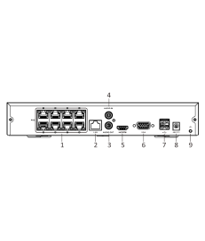 Rejestrator IP Hilook by Hikvision 8 kanałowy 5MP NVR-8CH-5MP/8P