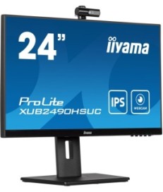 Monitor LED IIYAMA XUB2490HSUC-B5 kamera IPS HAS PIVOT