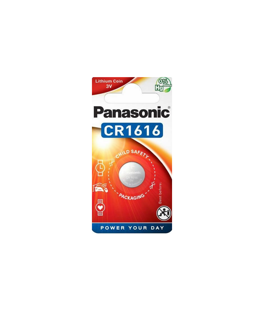 Bateria CR1616 1BL PANASONIC 3V 55mAh (1 szt.)