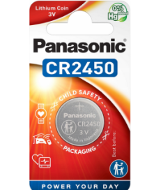 Bateria CR2450 1BL PANASONIC 3V 620mAh (1 szt.)