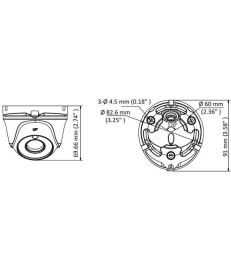 Kamera 4w1 Hilook by Hikvision kopułka 2MP TVICAM-T2M 2.8mm