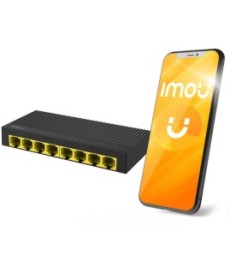 Switch Imou 8-portowy SG108C plastikowa obudowa