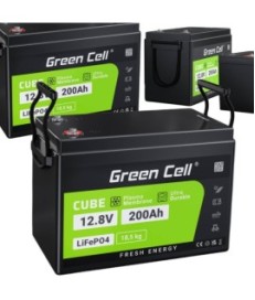 AKUMULATOR LITOWO-ŻELAZOWO-FOSFORANOWY LiFePO4 Green Cell 12.8V 200Ah CAV04S