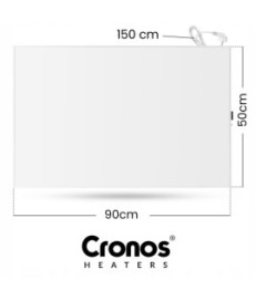 Panel grzewczy IR CRONOS Synthelith PRO CRP-500TWP White