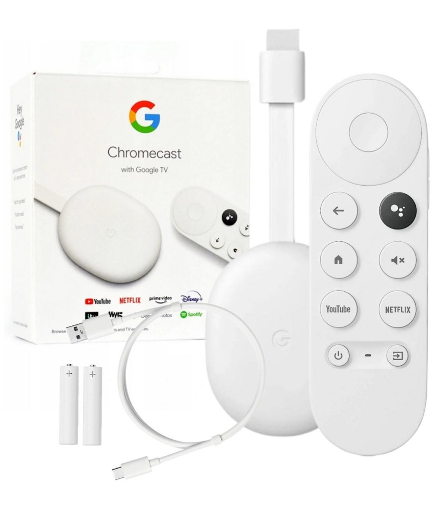 Odtwarzacz Google Chromecast 4 z Google TV