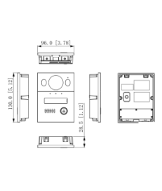 Zestaw wideodomofonowy DAHUA KTX02(S)