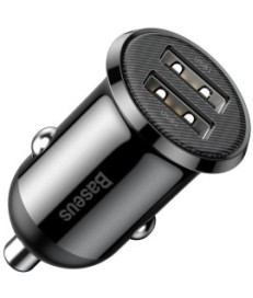 ŁADOWARKA SAMOCHODOWA Baseus Grain Pro CCALLP-01 24W 4.8A 2x USB-A