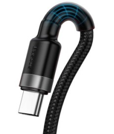 KABEL USB-A -  USB-C Baseus Cafule CATKLF-PG1 100cm SuperCharge 40W 5A QC 3.0 W OPLOCIE