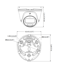 Kamera TVI Hilook by Hikvision kopułka 5MP TVICAM-T5M-20DL 2.8mm