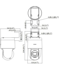 Kamera IP Hilook by Hikvision obrotowa PTZ 2MP PTZ-N2MP