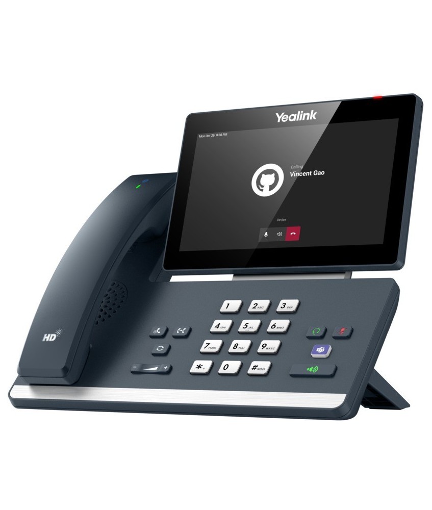 Yealink MP58-WH - telefon Android przystosowany do Microsoft Teams / Zoom z bezprzewodową słuchawką