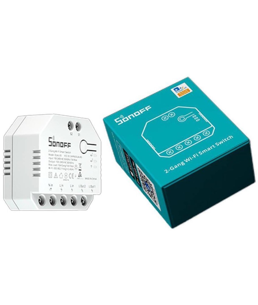 SONOFF sterownik 2-kanałowy roletowy 10A WiFi DUAL R3 LITE