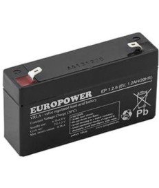 Akumulator AGM EUROPOWER serii EP 6V 1,2Ah (Żywotność 6-9 lat)