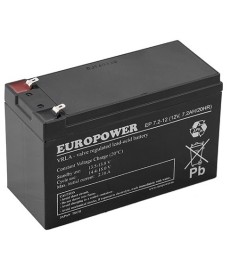 Akumulator AGM EUROPOWER serii EP 12V 7,2Ah