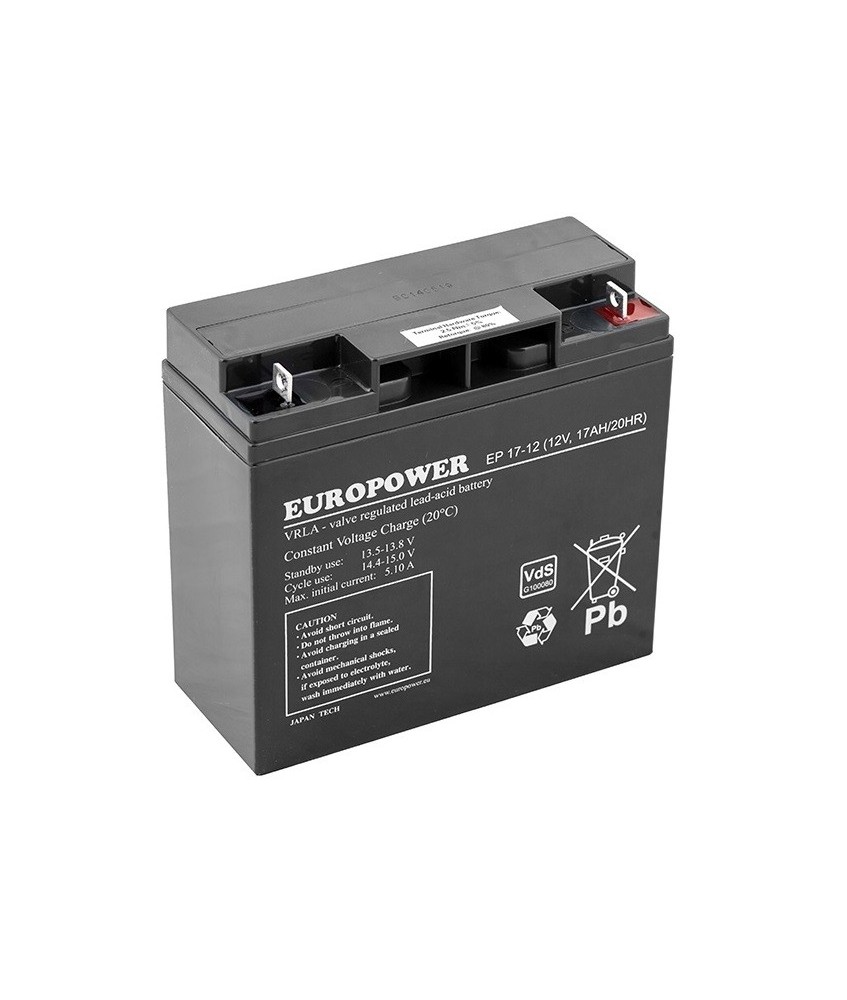 Akumulator AGM EUROPOWER serii EP 12V 17Ah (Żywotność 6-9 lat)