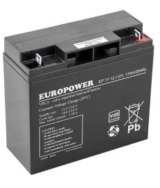 Akumulator AGM EUROPOWER serii EP 12V 17Ah (Żywotność 6-9 lat)