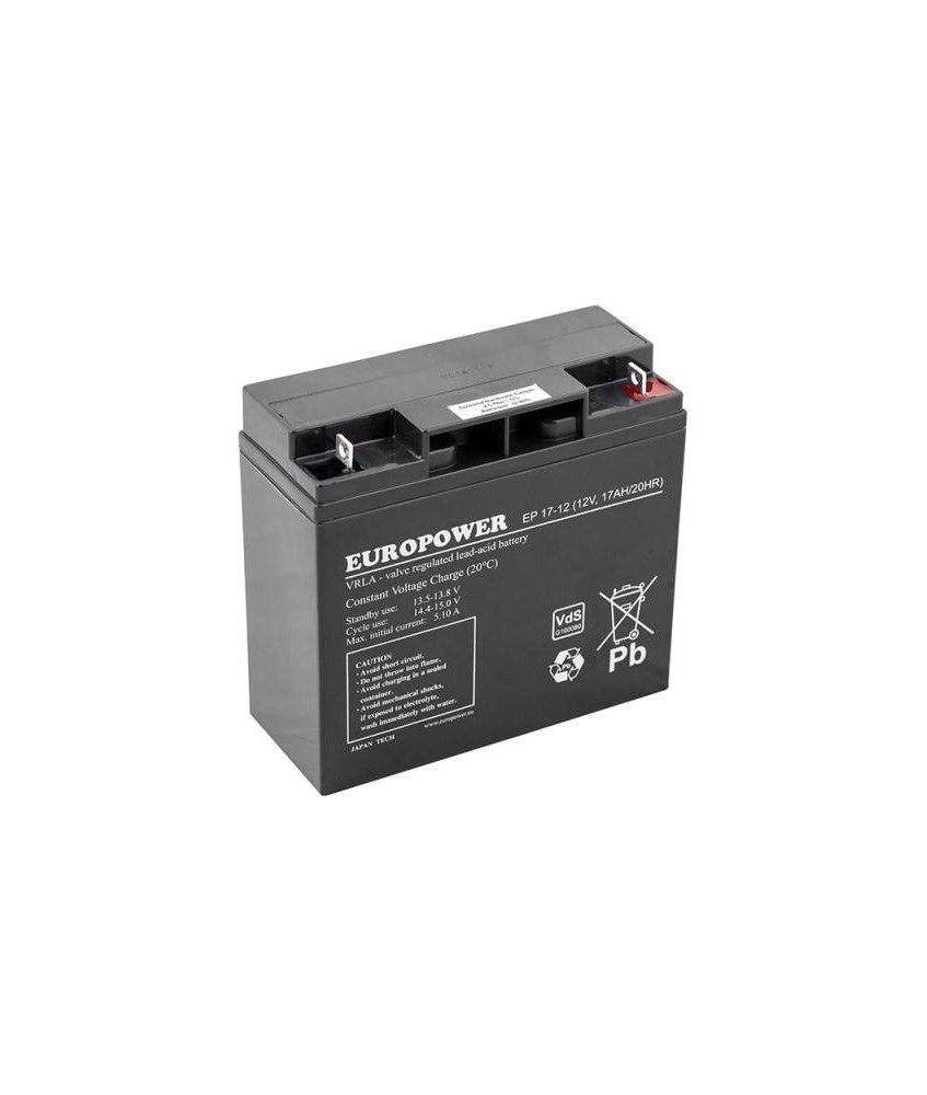 Akumulator AGM EUROPOWER serii EPL 12V 17Ah (Żywotność 15 lat)