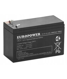 Akumulator AGM EUROPOWER serii EV 12V 8Ah/C10 (Żywotność 6-9 lat)