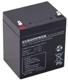 Akumulator AGM EUROPOWER serii EP 12V 5Ah T1 (Żywotność 6-9 lat)