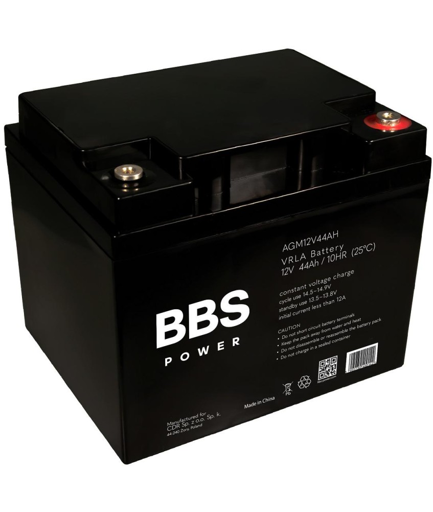 Akumulator AGM BBS Power 12V 44Ah