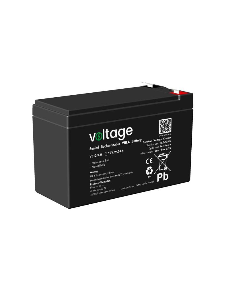 Akumulator AGM Voltage 12V 9Ah VE12-9.0