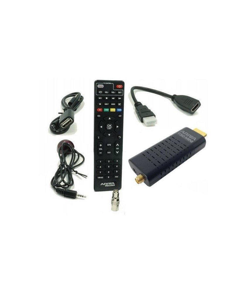 Tuner DVB-T/T2 Ferguson Ariva T30 H.265 Mini