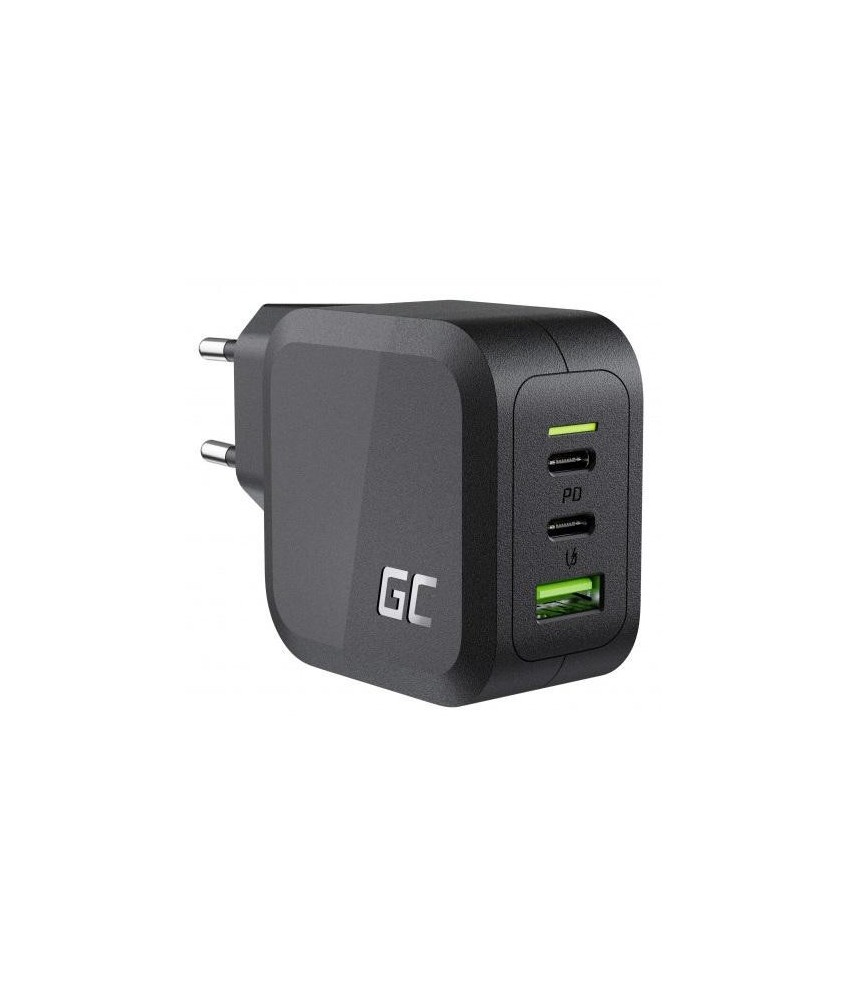 ŁADOWARKA SIECIOWA Green Cell POWERGAN 65W 2xUSB-C 1xUSB-A CHARGC08