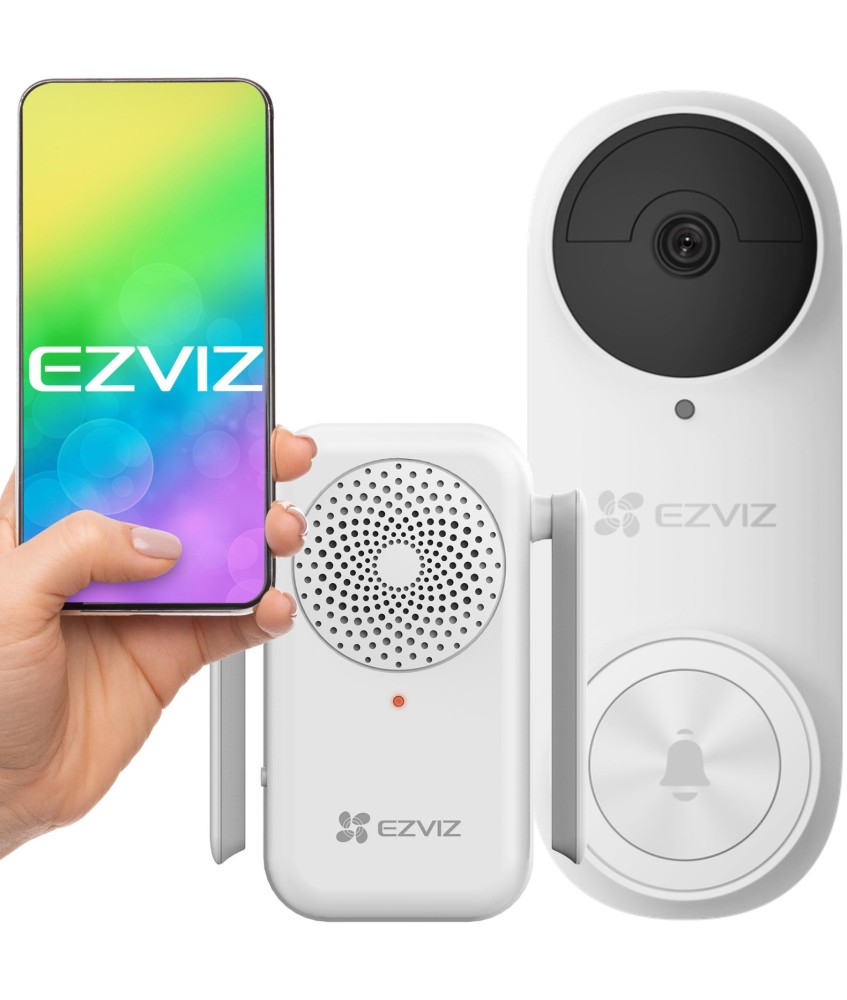 DZWONEK BEZPRZEWODOWY WIFI EZVIZ DB2 2K (3MP)