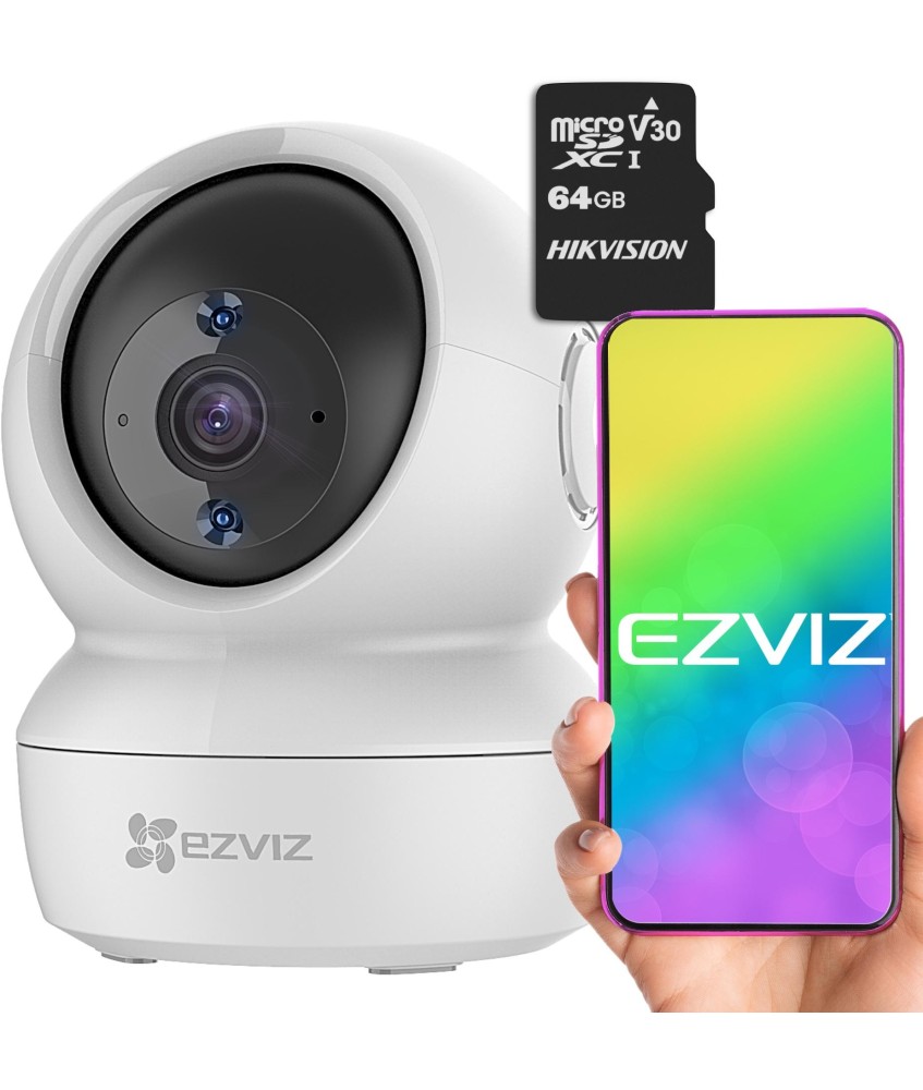 KAMERA IP EZVIZ C6N 2MP + KARTA 64GB