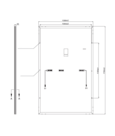 Moduł panel PV czarna rama 400W RISEN RSM40-8-400M 1754x1096x30mm