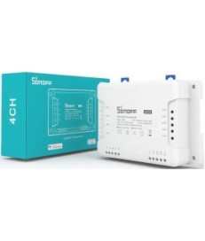 SONOFF sterownik 4-kanałowy 10A NO/NC/Beznapięciowy WiFi 4CHPROR3