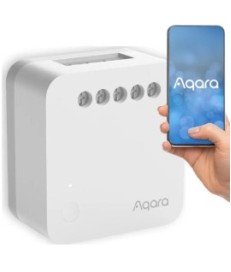 AQARA Przekaźnik podpuszkowy T1 SSM-U02 Homekit wersja EU (bez przewodu neutralnego)